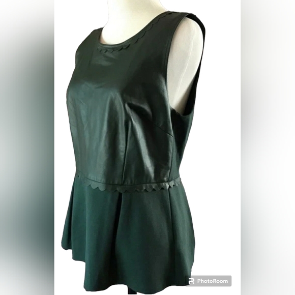 Anthropologie Leifsdottir Emerald Sleeveless Top XS - Picture 2 of 4